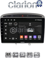 Clarion Ηχοσύστημα Peugeot 308 2007-2012 με Bluetooth, USB & GPS