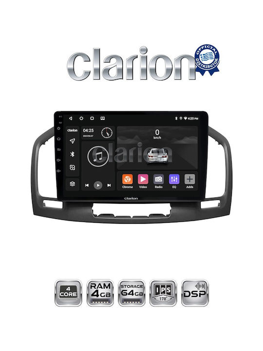 Clarion Auto-Audiosystem für Opel Abzeichen 2007-2013 (Bluetooth/USB/WiFi/GPS/Apple-Carplay/Android-Auto)