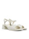 Leder Sandalen Weiß