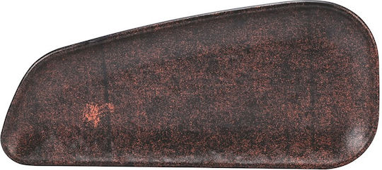 Servierplatte Oval Melamin Rot 1Stück