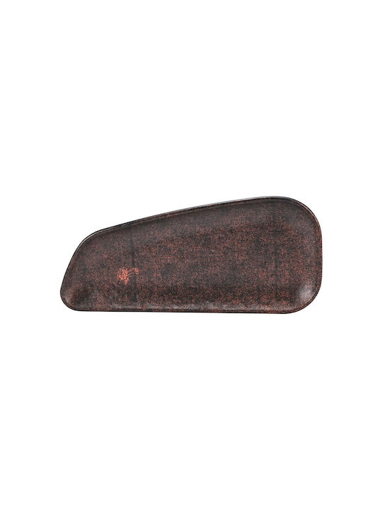 Servewell Servierplatte Oval Melamin Rot 1Stück