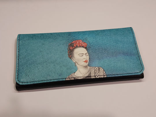Pera Leather Tobacco Pouch With Magnetic Clasp BLUE BLACK