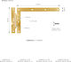 Messing-Winkelband Zogometal 0304 Lampas 10 cm