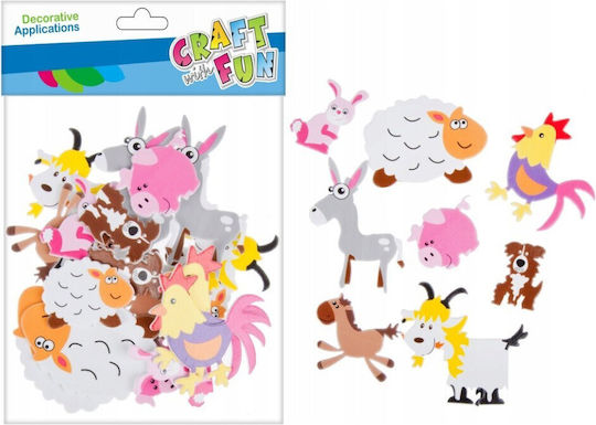 Craft with Fun Αυτοκόλλητα 22τμχ