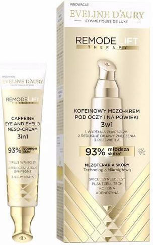Eveline Eveline d'Aury Remodelift Therapy Κρέμα Ματιών για Μαύρους Κύκλους 15ml