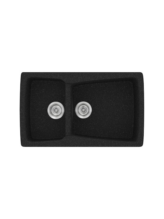 Sanitec Classic 320 320 Einbauspüle Synthetisch...