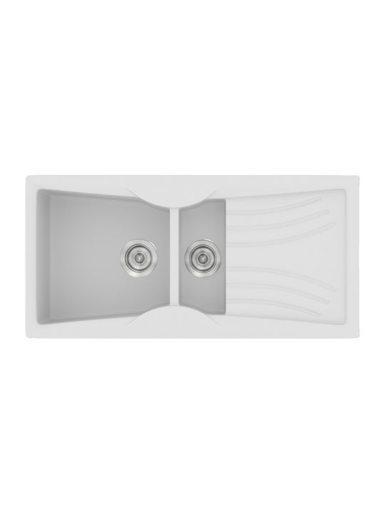 Sanitec Classic Drop-In Sink Synthetic Granite ...