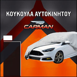 Carman Acoperă 400x165x119cm Impermeabila Mare pentru Hatchback care se fixează cu curele