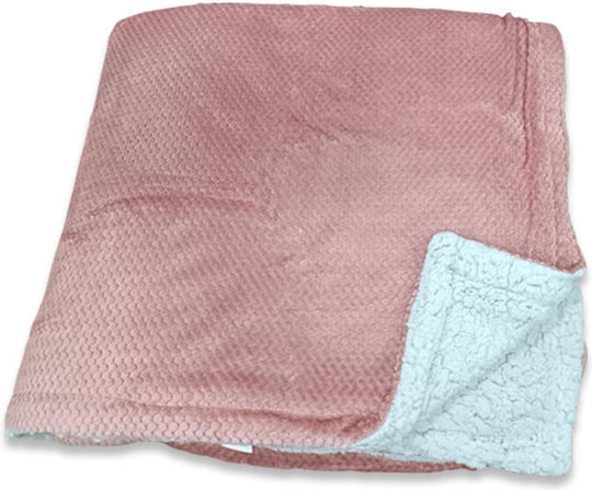 Fleece Decke Übergröße 220x240cm Saftiger Apfel