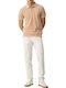 Men's Trousers Chinos Tapered Ecru