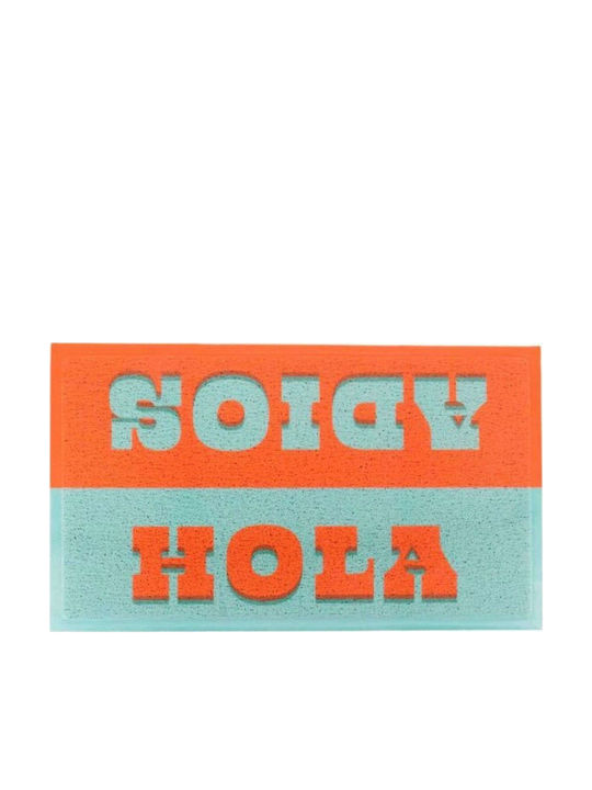 Artsy Mats Covor de Intrare Hola Adios Albastru 70x40buc