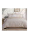 Nef-Nef Homeware Bettwäsche-Set Überdoppel 240x270cm. Kiara Salmon 4Stück