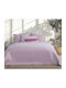 Nef-Nef Homeware Keylan Coverlet Semi-double Microfiber Mauve 180x240cm