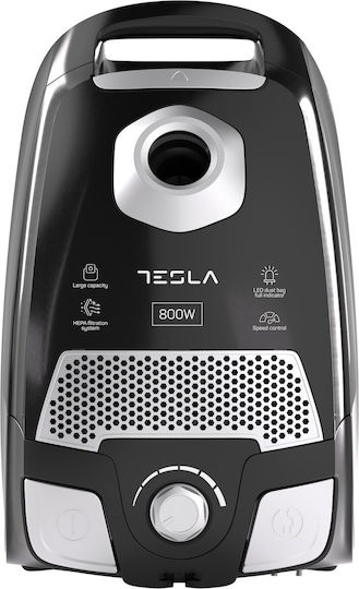 Tesla BG401EU Vacuum Cleaner 800W Bagged 3lt Black