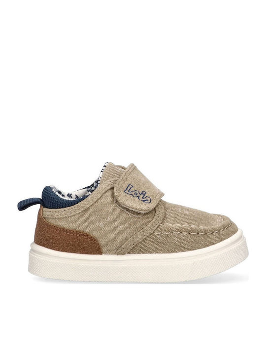 Lois Espadrilles Junge Beige Klettverschluss