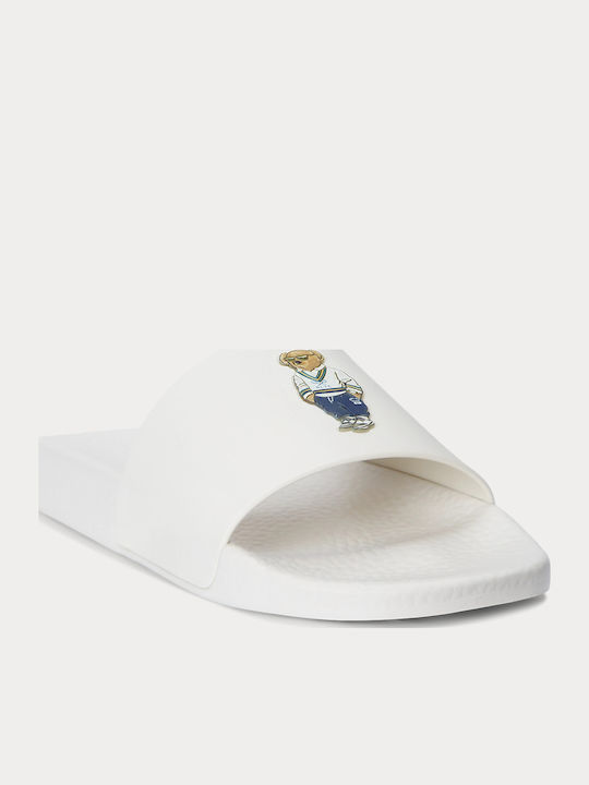 Ralph Lauren Slides Bărbați Albi