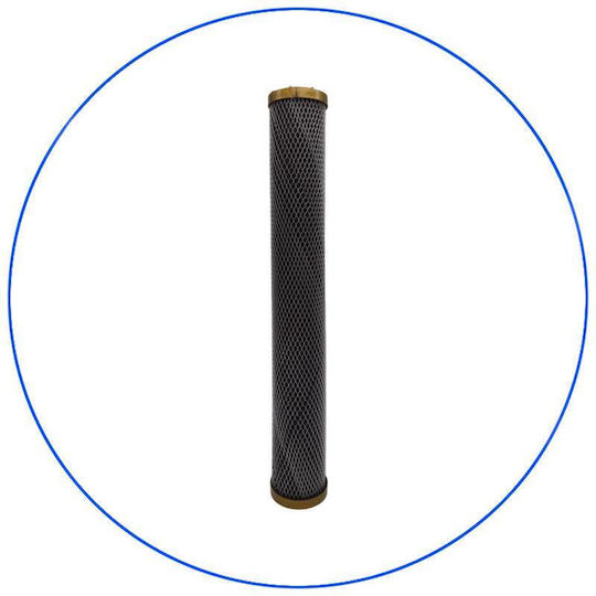Aqua Filter Filtru de Apă de Înlocuire pentru Robinet din Cărbune Activ 20" 5 μm - micrometru