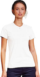Premier Ανδρικό Διαφημιστικό T-shirt Κοντομάνικο White