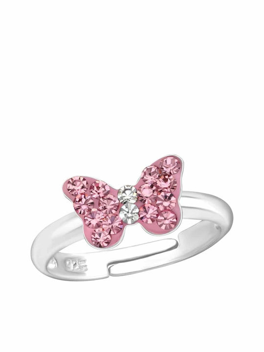 Callajewels Παιδικό Δαχτυλίδι με Σχέδιο Πεταλούδα από Ασήμι C133442-EL436282785