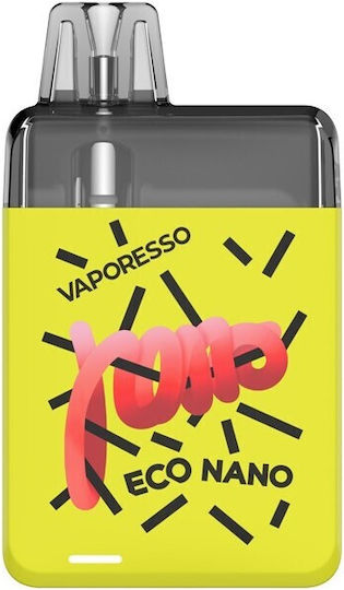 Vaporesso Eco Nano Pod-Bausatz 2ml mit eingebauter Batterie 1000mAh Summer Yellow