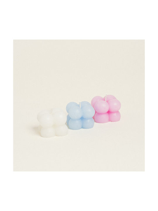 Beauty Home Lumânare Decorativă Bubble Gri