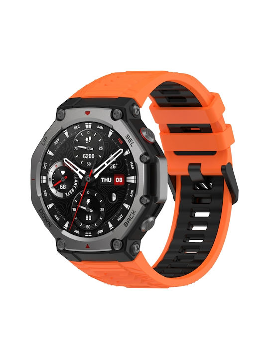 Λουράκι Πορτοκαλί (Amazfit T-Rex 3) Λουράκι Πορτοκαλί (Amazfit T-Rex 3)