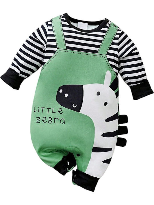 TakTakBaby Babystrampler Langärmliges Green