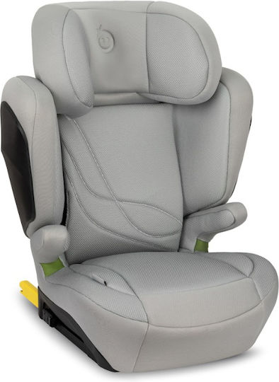 Momi Mei Καθισματάκι Αυτοκινήτου High-back Booster i-Size με Isofix Γκρι