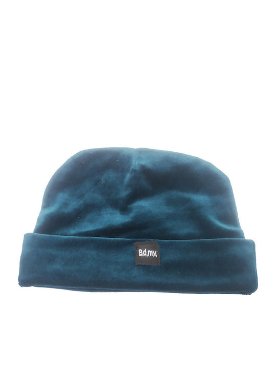 Beanie Unisex Σκούφος Πλεκτός σε Τιρκουάζ χρώμα