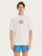 Emerson Men's Short Sleeve Sun Protection Shirt White