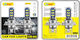 Andowl Lamps Car H4 LED 1pcs