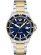 Emporio Armani Men's Watch 42mm Chronograph Battery with Gold Metal Bracelet