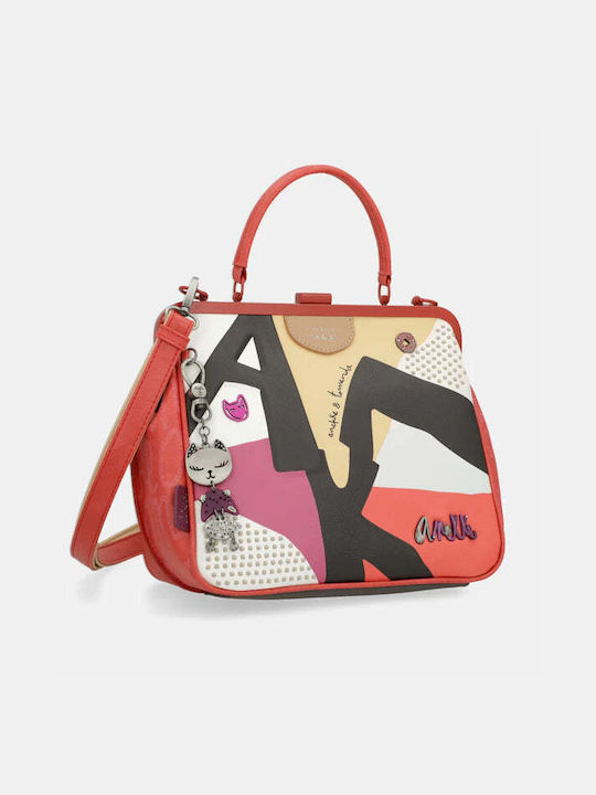 Damen Tasche Schulter Rot