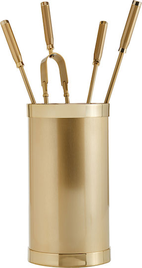 Oro Matte Kaminwerkzeug-Eimer Zogometal K10-1200