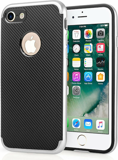 Silver Star Stoßstange Metallisch Silber (iPhone 7/8 von Centori Silber)
