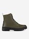 Stiefeletten Damen Khaki