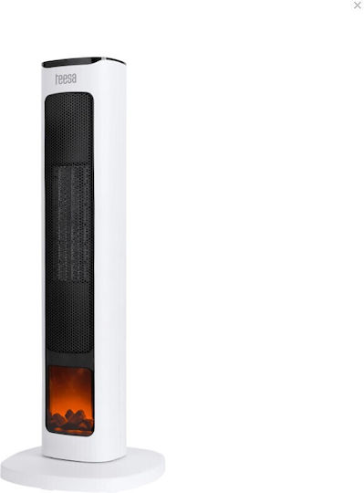 Teesa Fan Heater Room Floor Alb 2000W