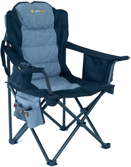 OZtrail Chair Beach Black