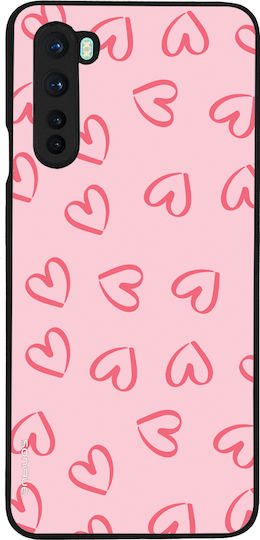 Θήκη Sonique Heart Series Oneplus Nord Ροζ