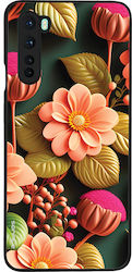 Husă Seria Sonique 3D Flori OnePlus Nord Somon