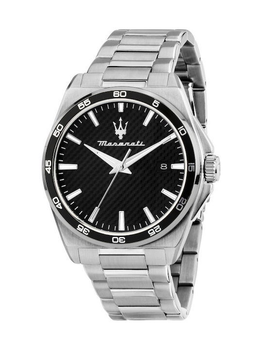 Maserati Uhr Batterie mit Metallarmband