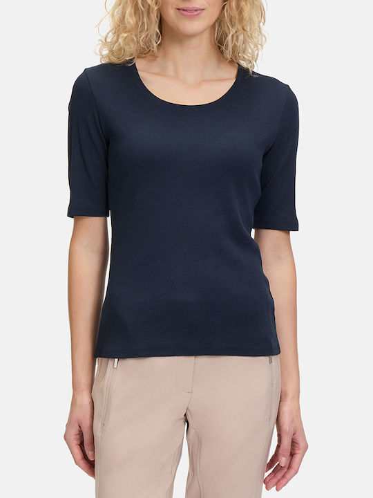 Betty Barclay Bluze damă Culoare Full Face Albastru marin Betty Barclay Bluze damă Culoare Full Face Albastru marin