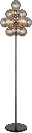 Globo Lighting Lampa de podea Î160xL39.5cm. cu Soclu pentru Bec G9 Negru