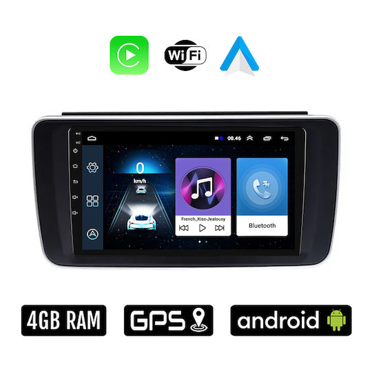 Sistem Audio Auto pentru Nissan Foaie 2018 (Bluetooth/USB/WiFi/GPS/Apple-Carplay/Android-Auto) cu Ecran Tactil 9"