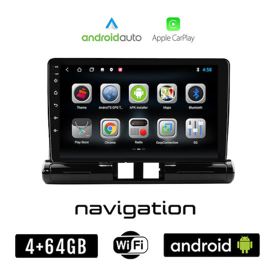 Booma Car Audio System for Citroen C3 / DS3 2016 (Bluetooth/USB/WiFi/GPS/Apple-Carplay/Android-Auto) with Touch Screen 9"