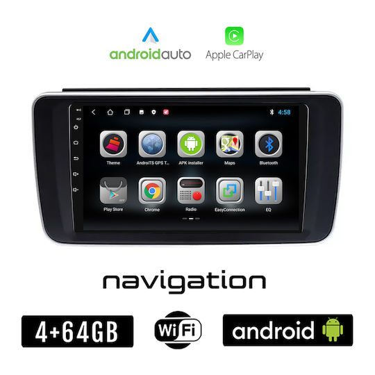 Booma Car Audio System for Nissan Leaf 2018 (Bluetooth/USB/WiFi/GPS/Apple-Carplay/Android-Auto) with Touch Screen 9"