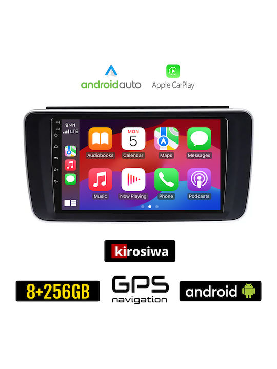 Kirosiwa Car Audio System for Nissan Leaf 2018 (Bluetooth/USB/AUX/WiFi/GPS/Apple-Carplay/Android-Auto) with Touch Screen 9"