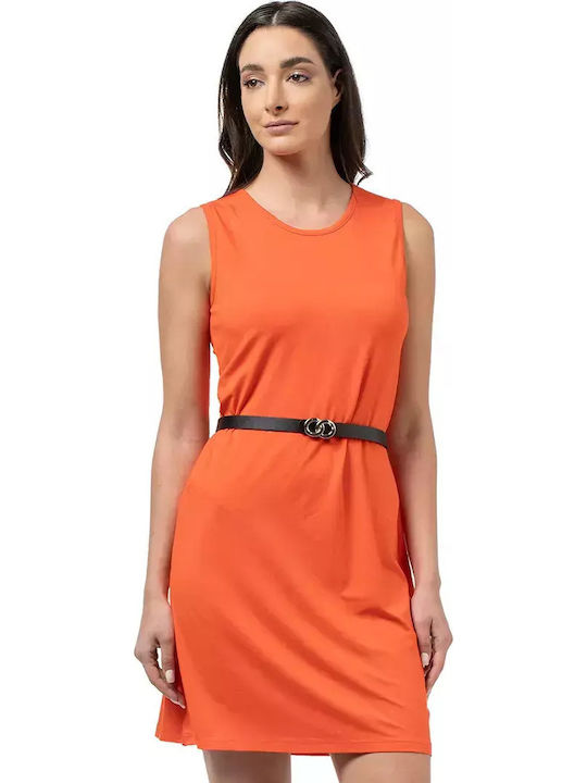 Bodymove Summer Mini Dress Orange