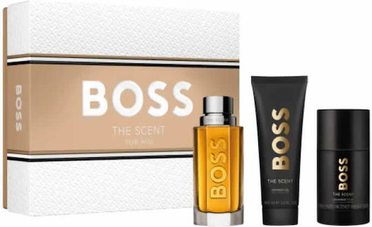 Boss The Scent Set pentru bărbați 3buc