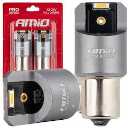 AMiO Крушки за автомобил и мотоциклет PY21W-BAU...